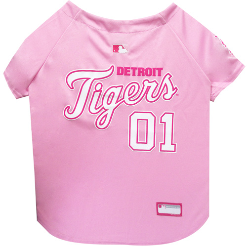 Detroit Tigers - Pink Baseball Jersey